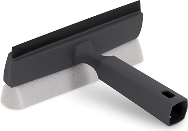 Limpiacristales para ventanas con esponja y goma 20 cm