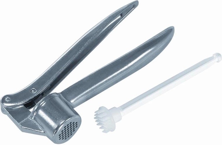 Prensa de ajo con limpiador de plástico Lodos