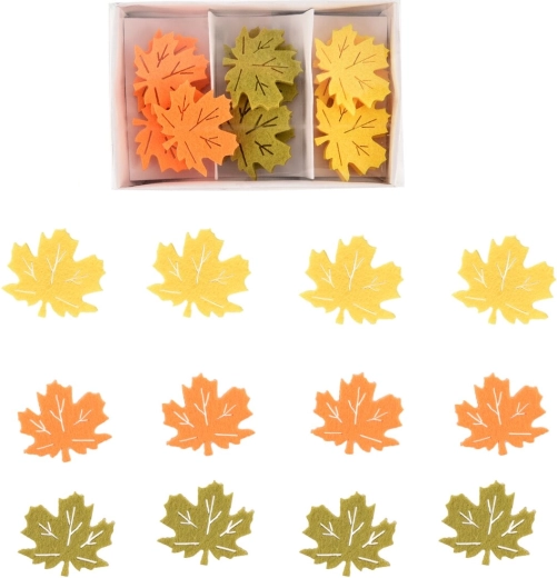 Almohadillas de fieltro adhesivas redondas 35 mm 12 uds