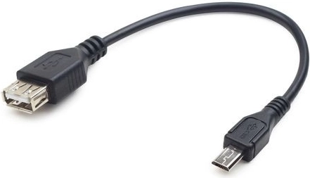 Cable USB 2.0 OTG USB AF a Micro USB BM 15 cm