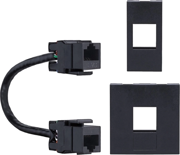 Dos paneles frontales para una instalación flexible