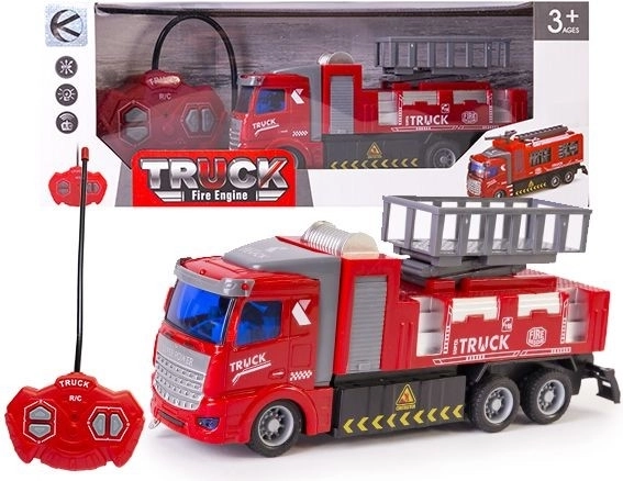 Coche de bomberos teledirigido - 1 unidad