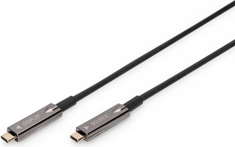 Cable híbrido AOC USB 3.1 Tipo C a Tipo C 4K 60Hz 15 m