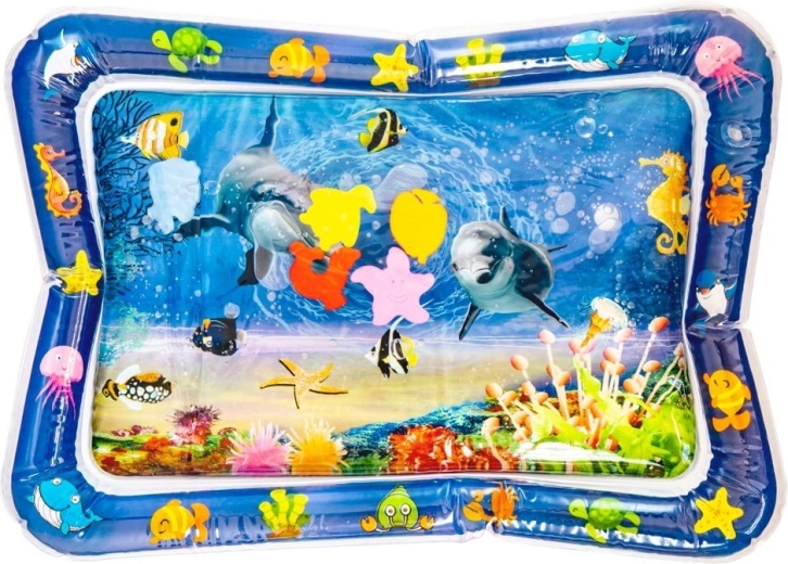 Alfombrilla sensorial de agua inflable para niños océano XXL - 1 pieza