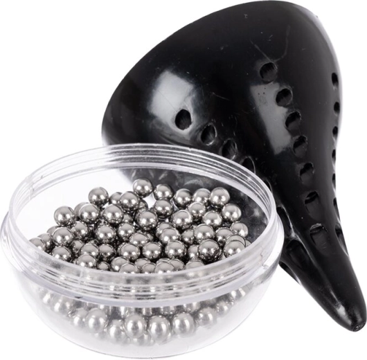 Perlas de acero inoxidable para uso repetido