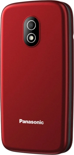 Panasonic KX‑TU410 4G teléfono con botones rojo