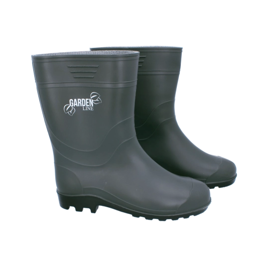 Botas de agua para hombre Garden Line, color oliva, talla 44