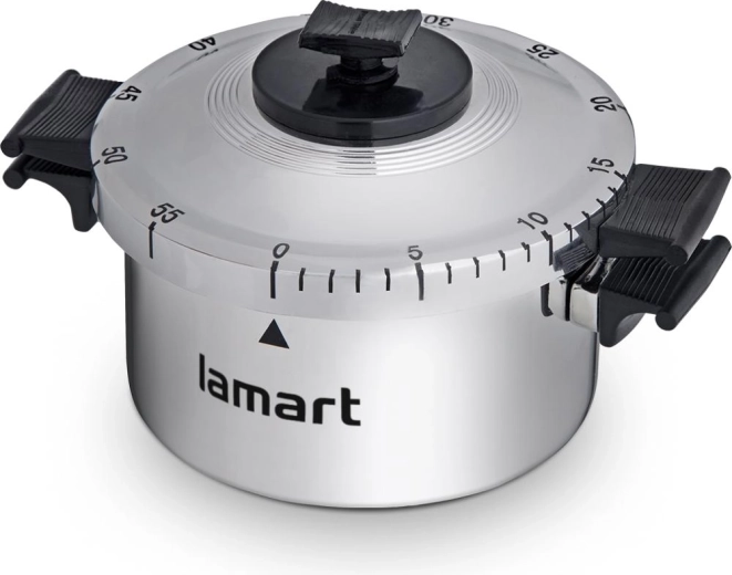 Temporizador de cocina Lamart con forma de olla a presión