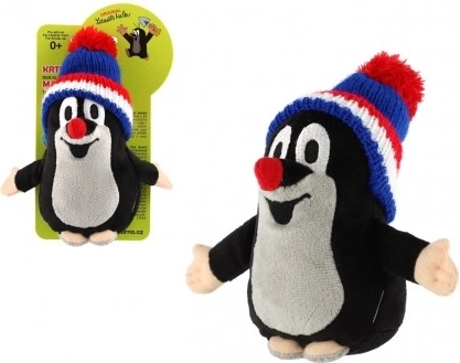 Peluche Krteček con gorro 15 cm