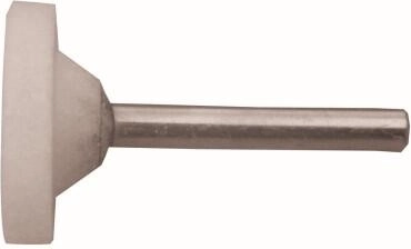 Piedra abrasiva montada 32 × 6 mm, grano 60, vástago 6 mm