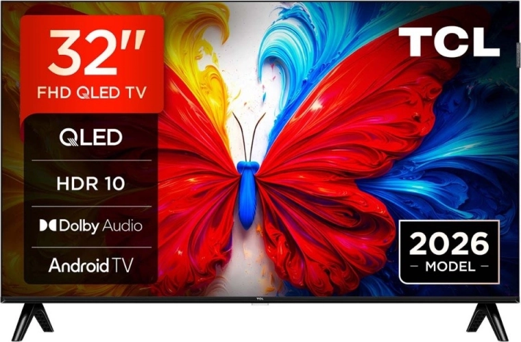 Televisor TCL 32" QLED 32S5L - 1 unidad