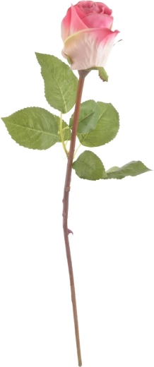 Rosa artificial rosa 51 cm