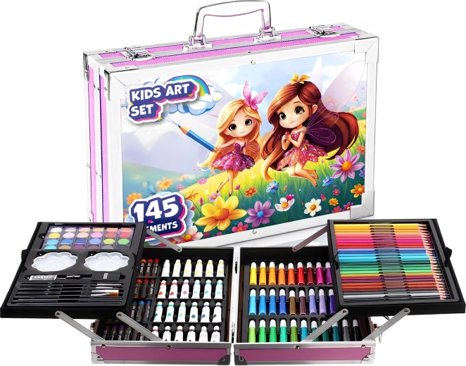 Set de dibujo infantil RENEW FORCE Fairy de 145 piezas