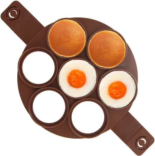 Molde de silicona para huevos y tortitas Orion Sillinie 24 cm