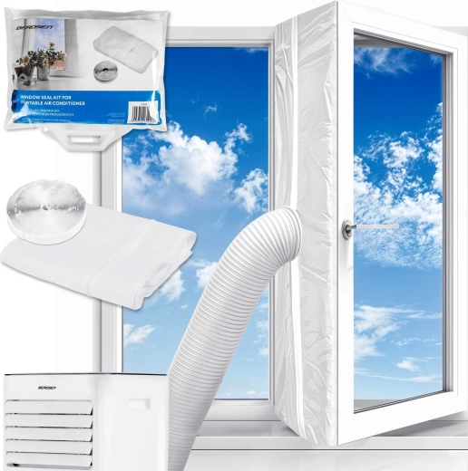 Sellado de ventana para aire acondicionado portátil 4 m