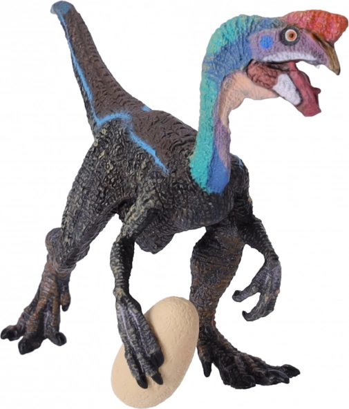 Figura coleccionable Oviraptor azul de Papo