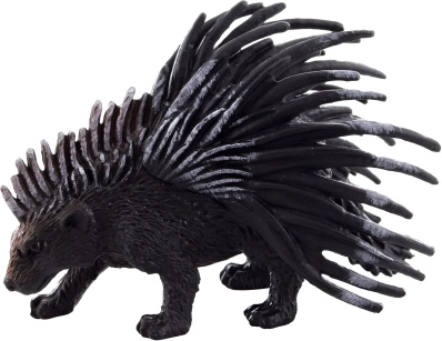 Figura de plástico de puercoespín 8 cm