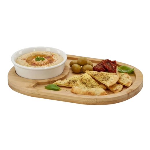 Espacio suficiente para un aperitivo variado