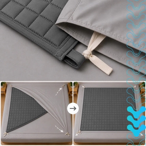 Mantenimiento sencillo y fijación a la funda