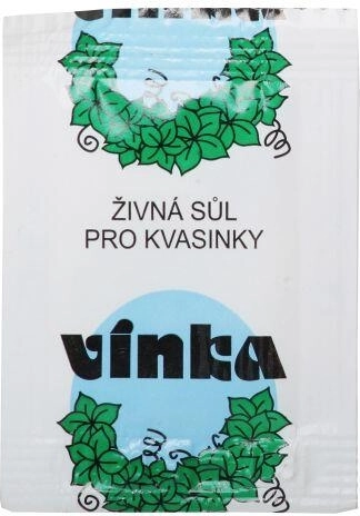 Sal nutritiva para levaduras Vínka 1,6 g