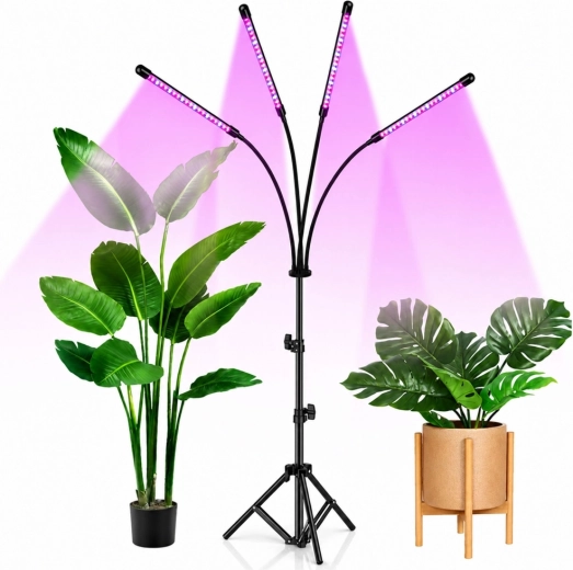 Trípode estable con altura ajustable de 70–150 cm