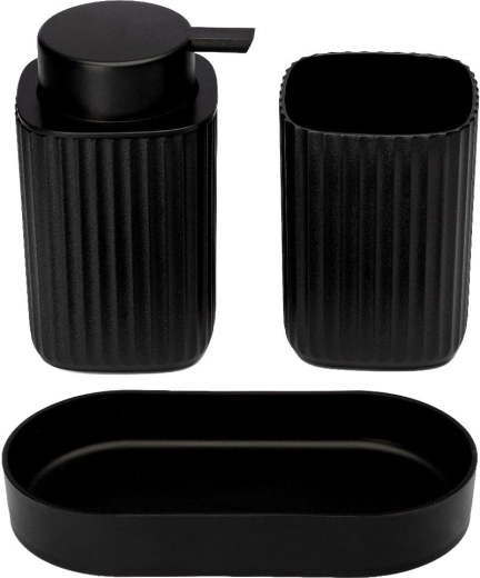 Juego de 3 piezas para mantener el orden junto al lavabo