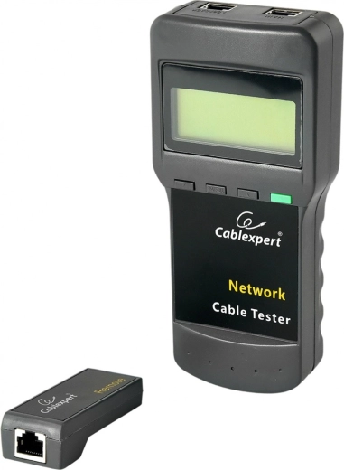 Tester digital de cables de red, coaxiales y telefónicos Cat 5e/6e