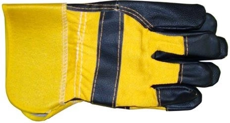 Guantes de trabajo ORIOLE de tejido y cuero vacuno, talla 10