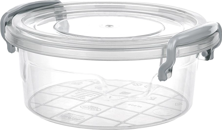 Recipiente redondo para alimentos Multi Box con tapa 600 ml