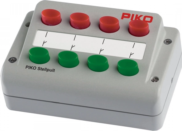 Panel de control analógico Piko rojo-verde