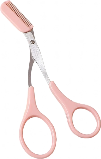 Tijeras para recortar cejas con peine 12,5 cm