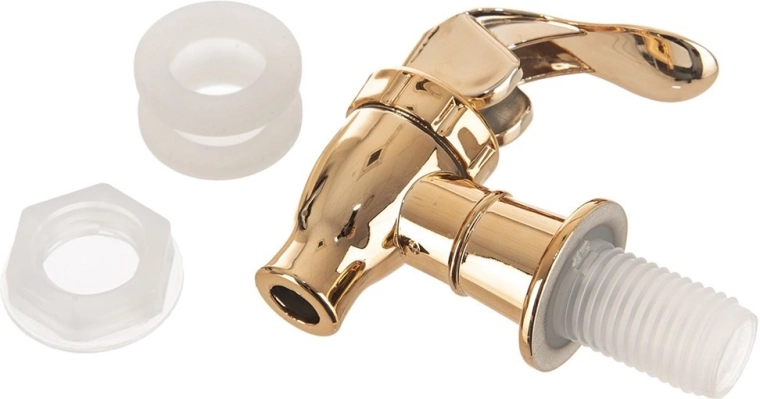 Aspecto prémium en color dorado