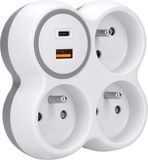 Carga rápida USB: USB-A QC 3.0 y USB-C Power Delivery 20 W