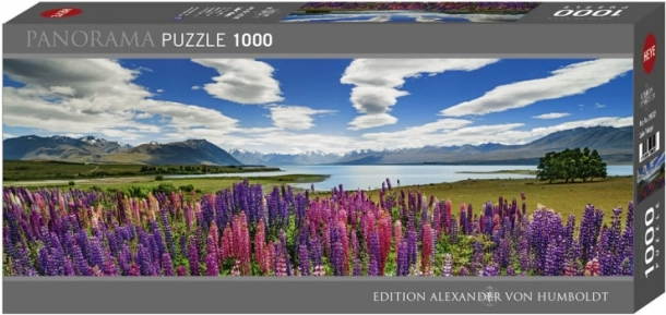 Puzle panorámico de 1000 piezas – lago Tekapo