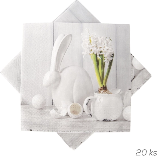Servilletas de papel con motivo primaveral 33 × 33 cm, 20 uds.