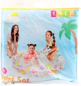 Piscina infantil hinchable Intex con estampado de verano 122 × 25 cm