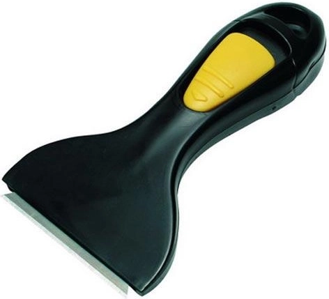 Rascador para vidrio y placas vitrocerámicas con tapa protectora
