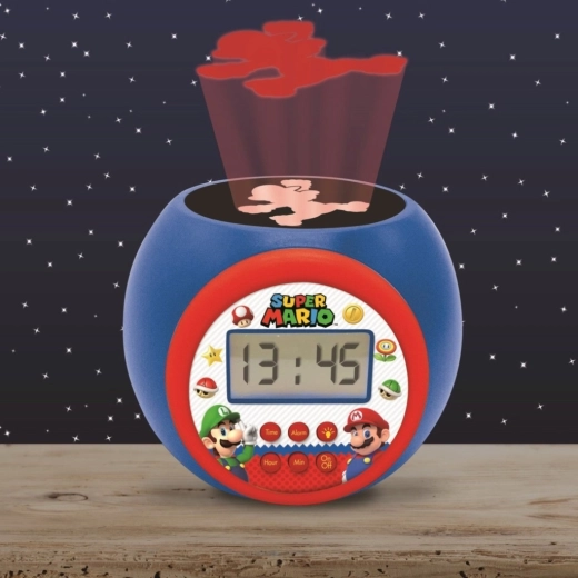 Proyector con motivo de Super Mario