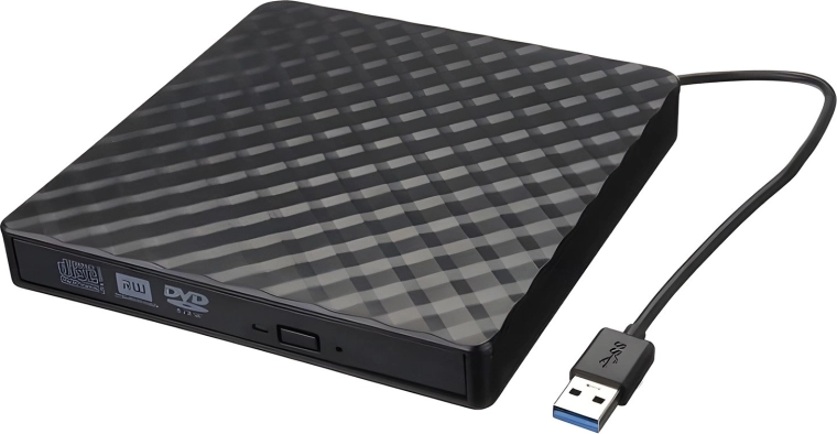Grabadora externa de DVD/CD Renew Force con USB 3.0