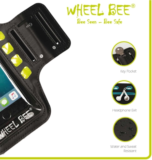 Wheel-Bee funda de running para el brazo con LED Night Hawk