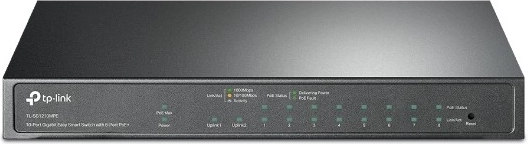 Switch TP-Link SG1210MPE Smart 8× Gigabit PoE+ con 1× Gigabit y 1× SFP