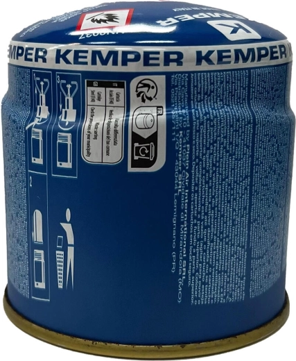 Cartucho de gas perforable 190 g con sistema STOP GAS