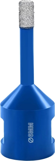 Corona diamantada DM-DRIL M14 6 mm para gres duro - 1 unidad