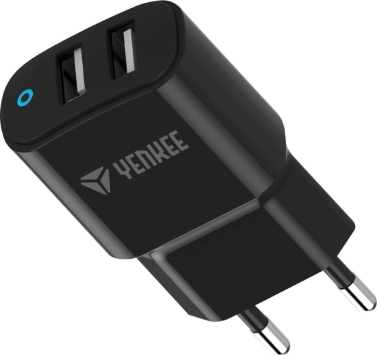 Cargador de pared 2× USB‑A 12 W 2,4 A