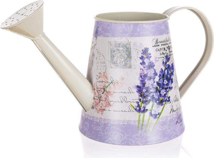 Regadera de hojalata LAVENDER 28,5 × 13 × 13,5 cm