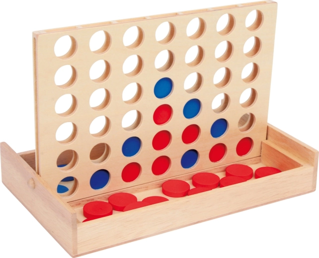 Juego de mesa de madera Cuatro en raya de Small Foot