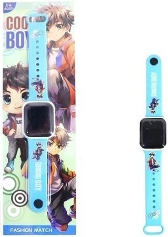 Reloj digital – azul