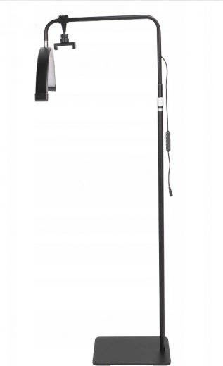Cabezal giratorio 360° y soporte con altura regulable