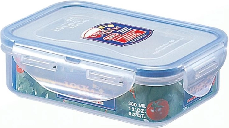 Recipiente para alimentos LOCK&LOCK rectangular 360 ml