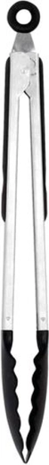 Pinzas para ensalada de acero inoxidable y nylon